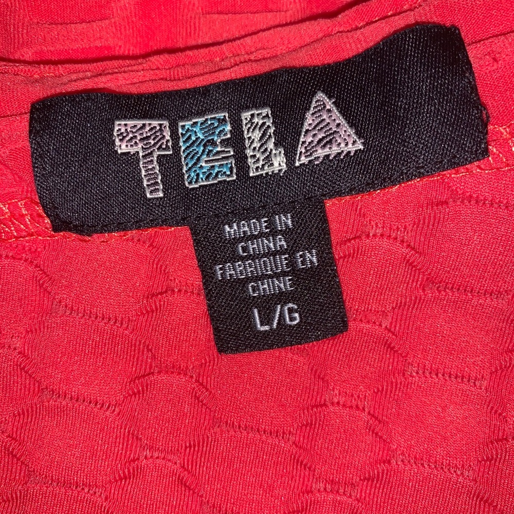 TELA | Women’s | Crop top | Orange | Large - Picture 6 of 8